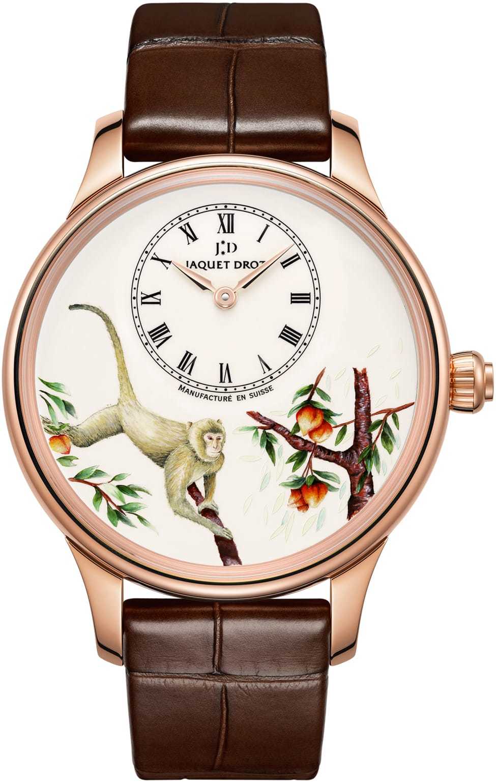 Jaquet Droz Petite Heure Minute Monkey J005013208