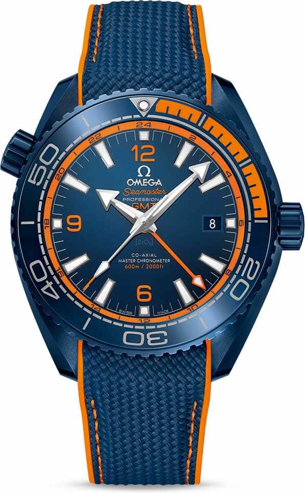 Omega Seamaster Planet Ocean 600M Co-Axial Master Chronometer GMT Big Blue