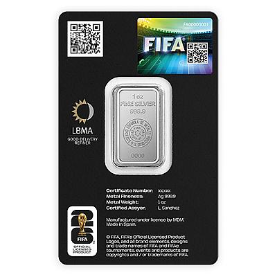 FIFA World Cup 26 1oz Silver Bar