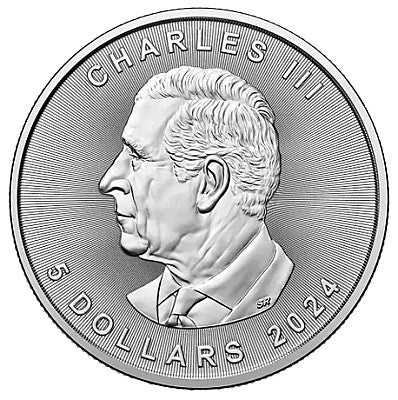 2024 1oz Canadian Maple Silver Coin