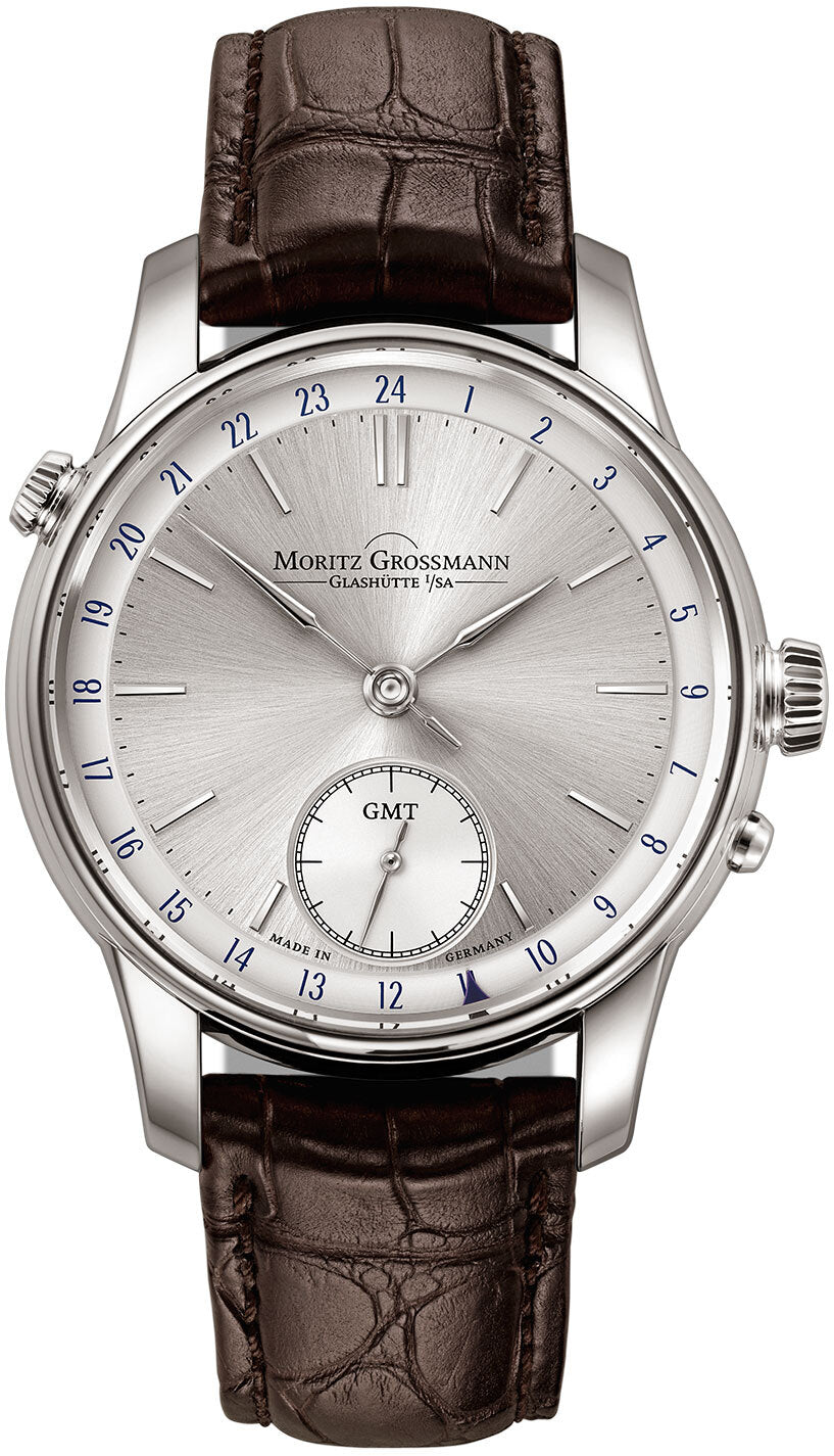 Moritz Grossmann GMT White Gold Argenté