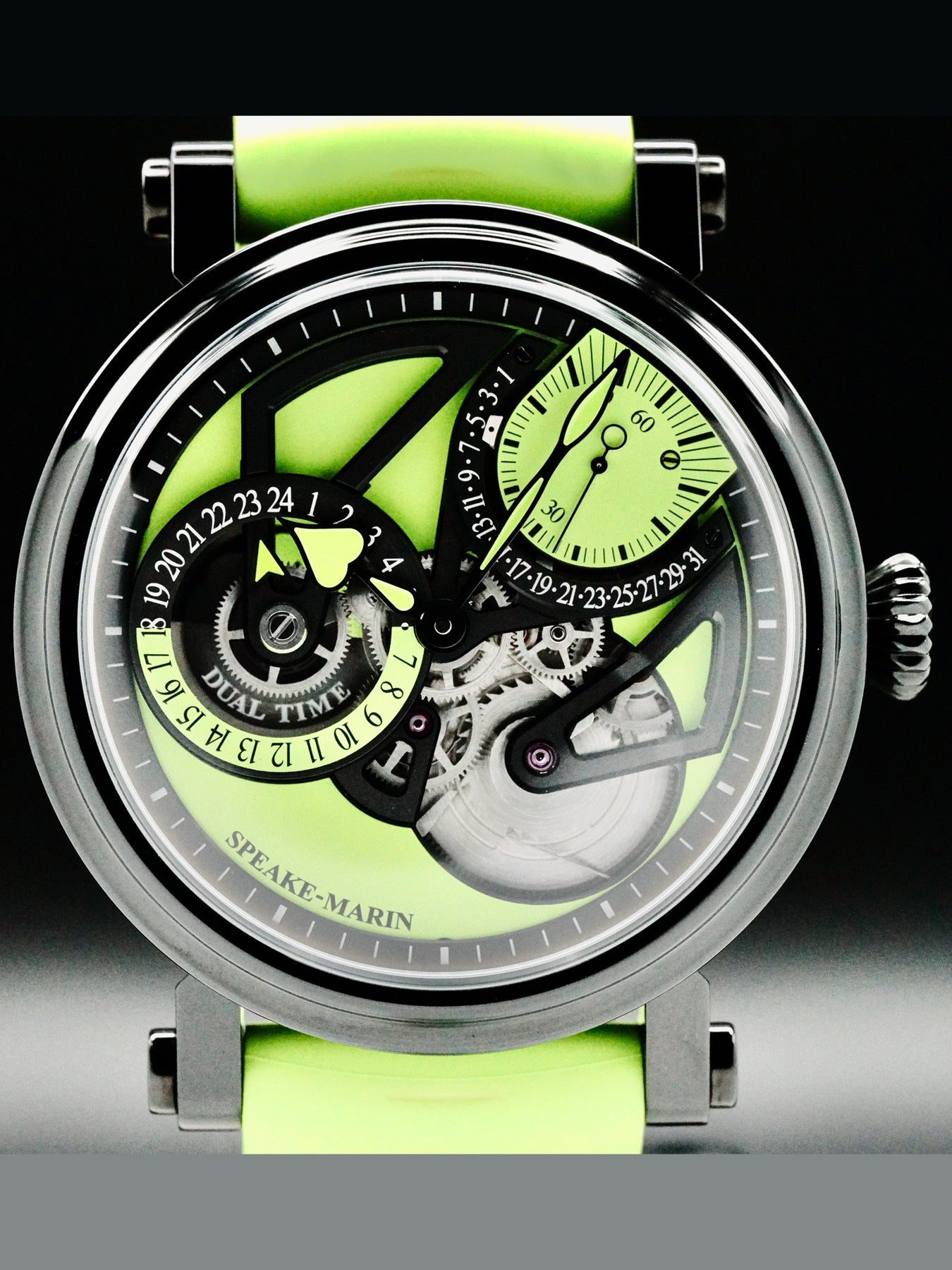 Speake-Marin Speake Marin Dual Time Lime 42mm Limited Edition