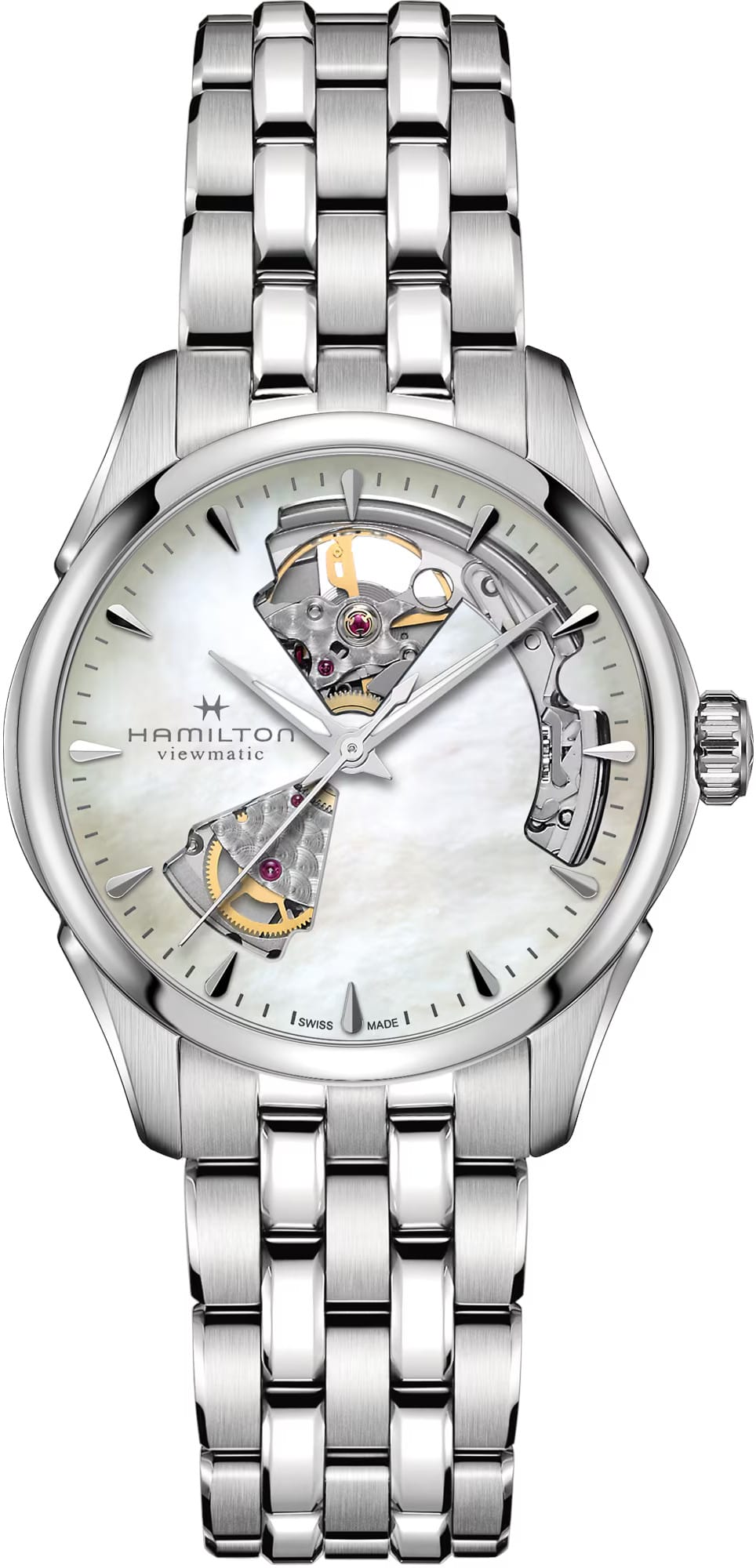 Hamilton H32215190 Jazzmaster Open Heart Lady Auto 36mm