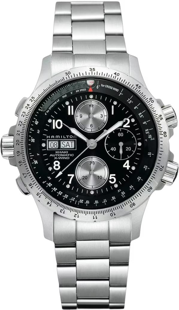 Hamilton H77616133 Khaki Aviation X-Wind Auto Chrono 44mm
