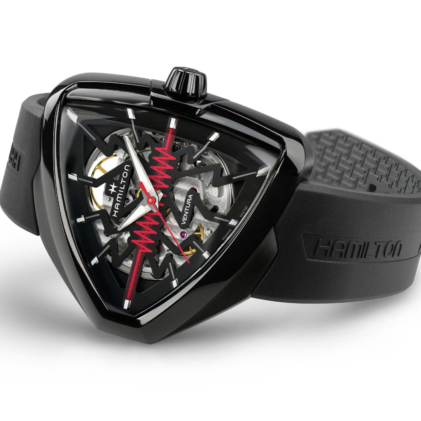 Hamilton H24535331 Ventura Elvis80 Skeleton Auto 42mm x 45mm