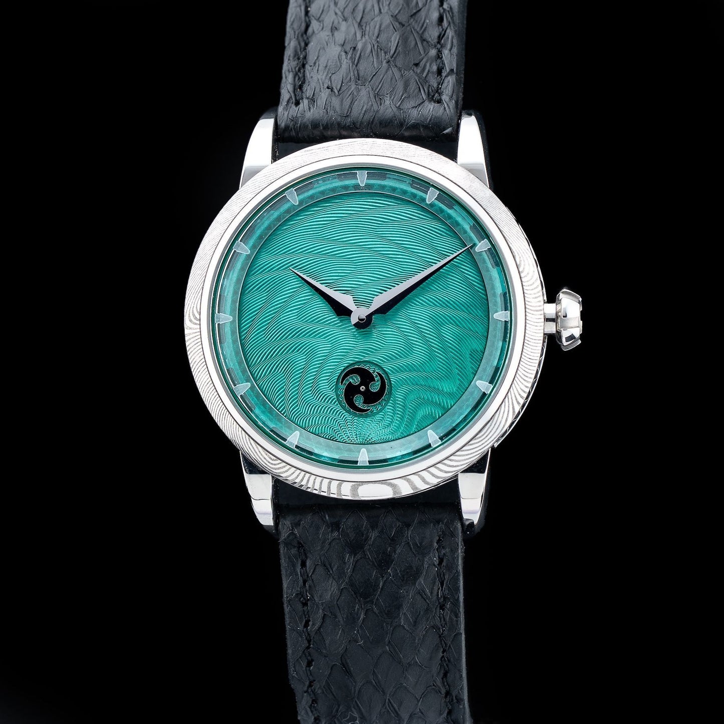 GoS - Gustafsson & Sjögren GoS Norrsken Northern Lights Guilloche Green