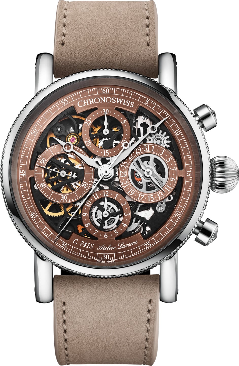 Chronoswiss CH-7543T.1S-BR Opus Chronograph Dakar