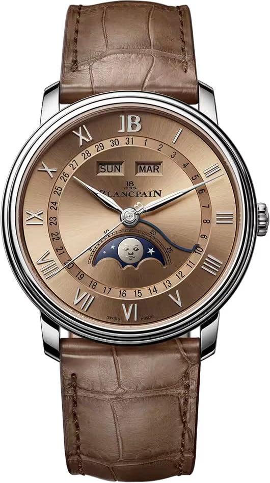 Blancpain 6654N 1146 55B Villeret Quantième Complet