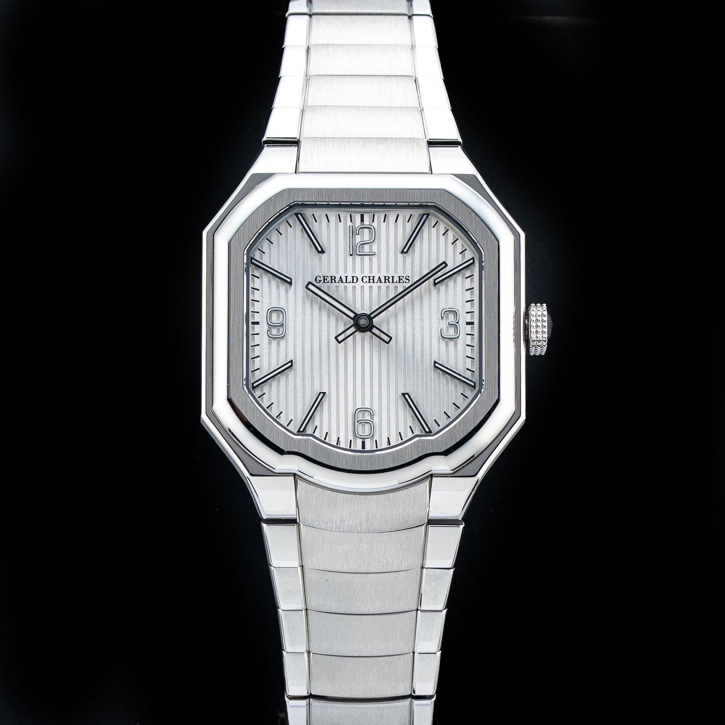 Gerald Charles ML10-A-18 Maestro 10 Silver Sunburst Dial