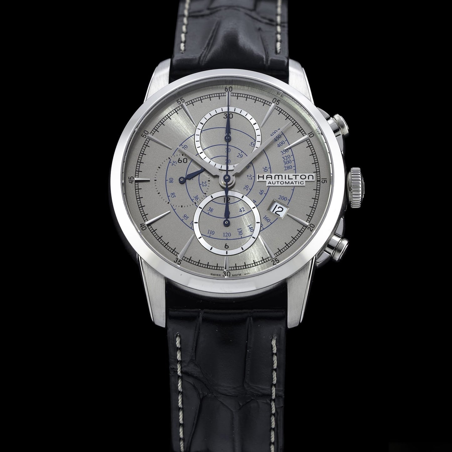 Hamilton American Classic Railroad Auto Chrono 44mm H40656781