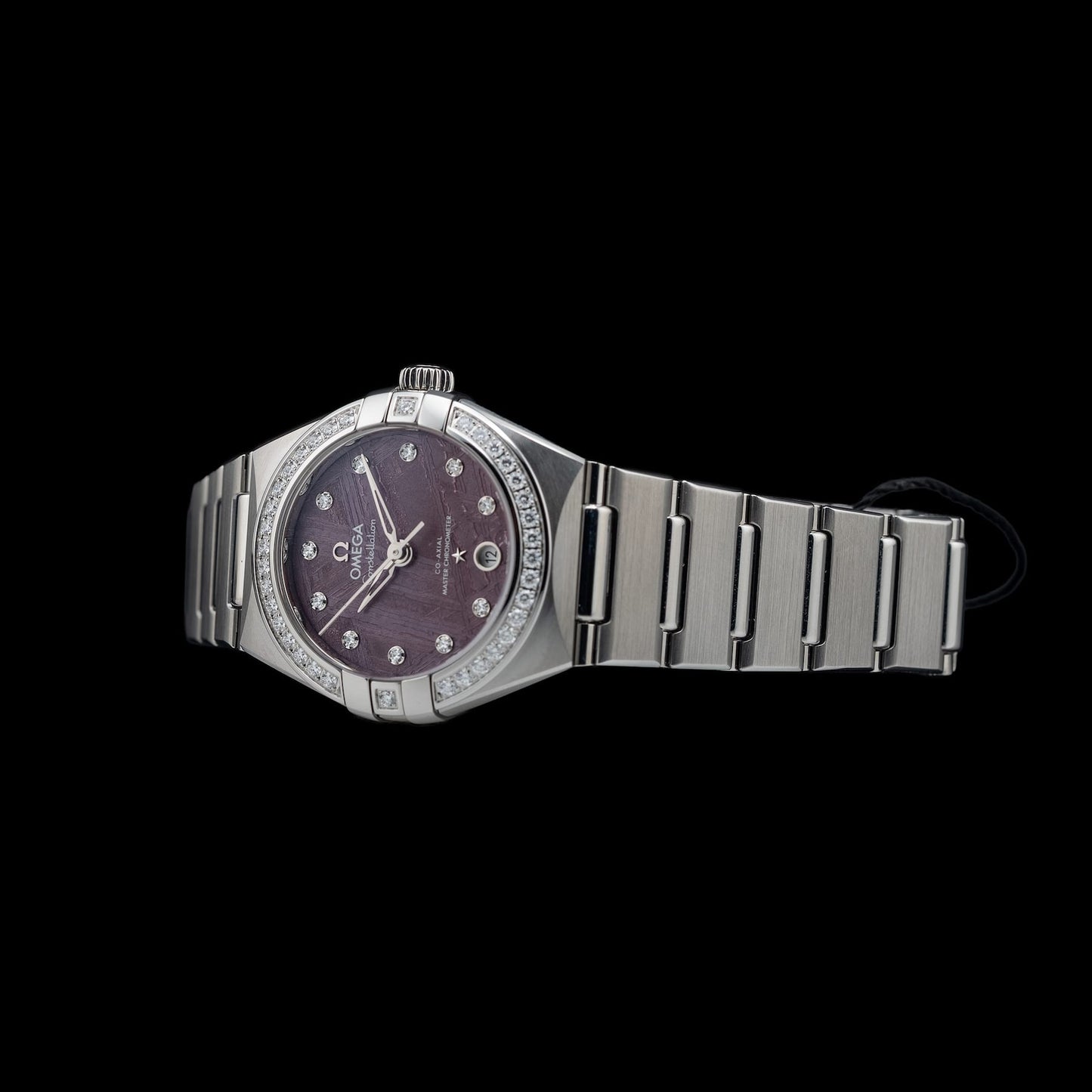 Omega 131.15.29.20.99.001 Constellation Meteorite Dial Steel and Diamonds 29mm