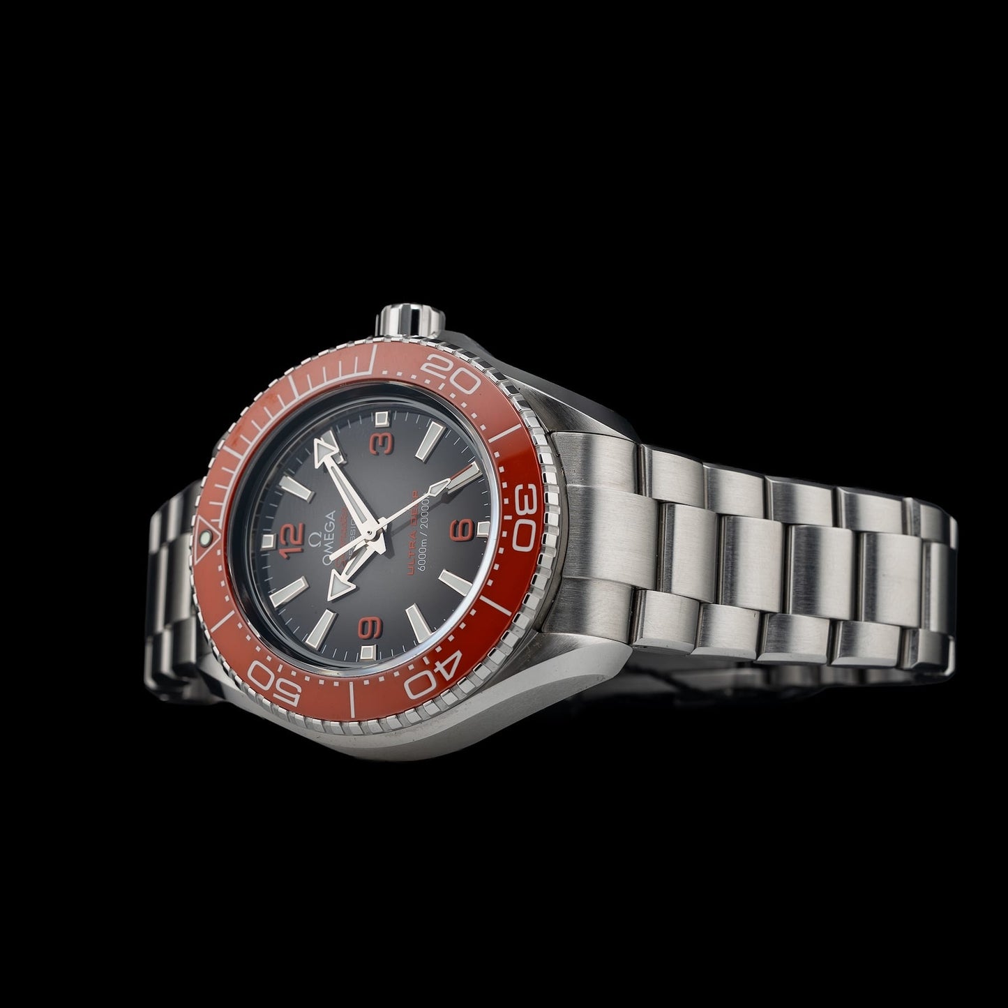 Omega Seamaster Planet Ocean 6000m Ultra Deep Black Dial 45.5mm on Bracelet 215.30.46.21.06.001