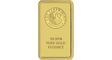 Gold Bullion Bar 10 Ounce