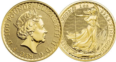The British Gold Britannia
