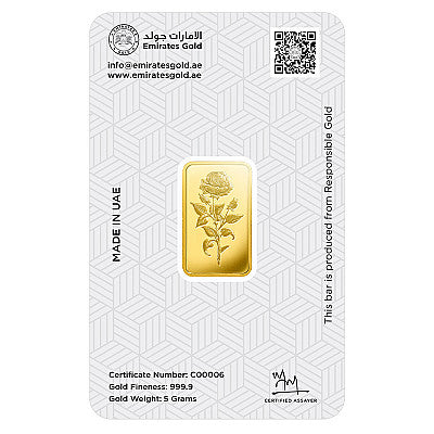 Emirates 5 Gram Gold Bar