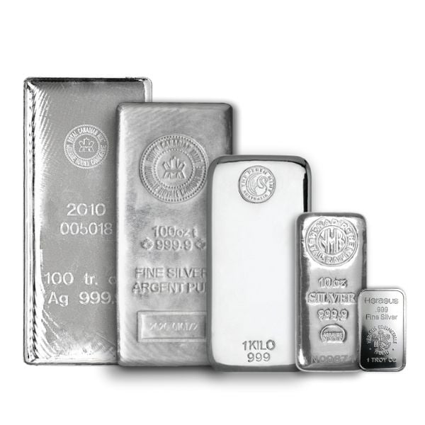 LBMA Various Brand Silver Bars - ID 2932