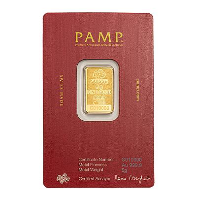 PAMP Suisse Arabian Camel 5g Gold Bar