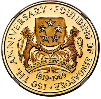1 kg Gold Australian Kangaroo, backdated