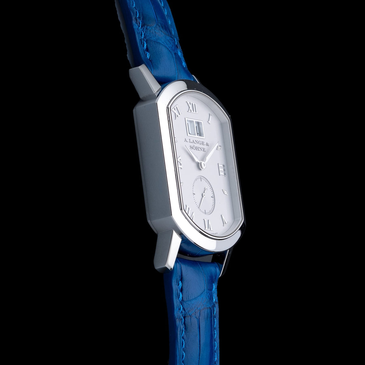 A. Lange & Söhne Grand Arkade Big Date Platinum 106.025 38mm Silver Dial