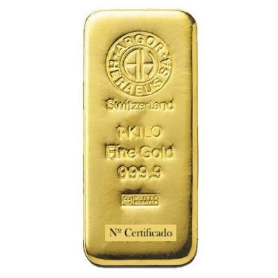 Argor-Heraeus Cast Gold Bars - ID 218