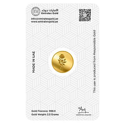 Emirates 2.5 Gram Falcon Gold Coin