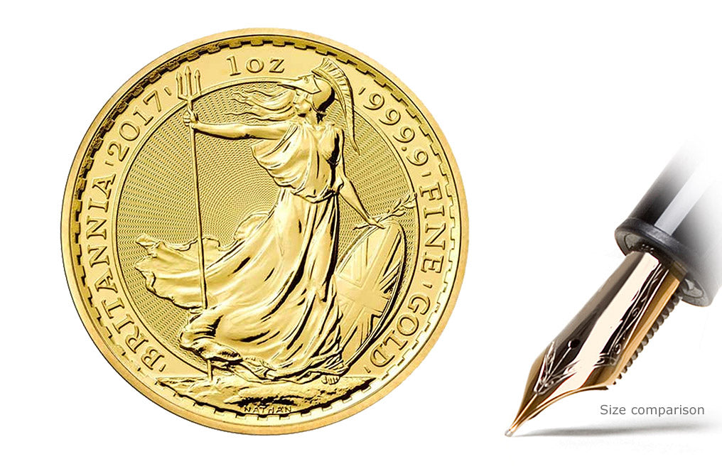 1 oz British Gold Britannia Coins