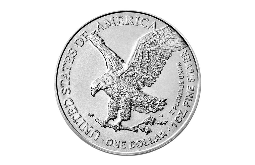 Silver American Eagle Coins (New Design - Mid 2021 and later)
