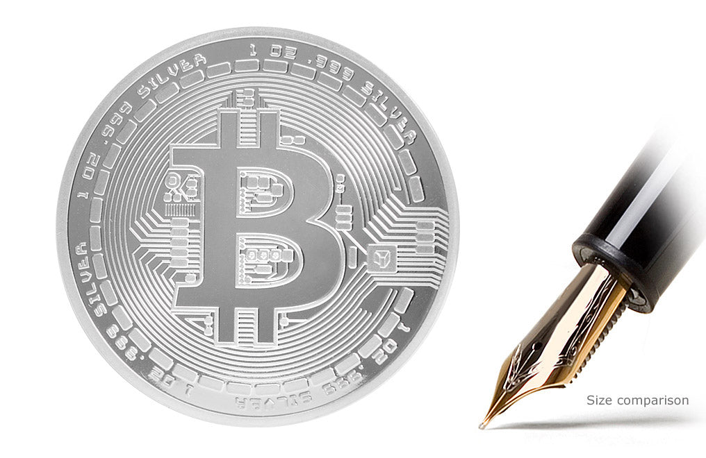 Buy 1 oz Silver Bitcoin Round .999