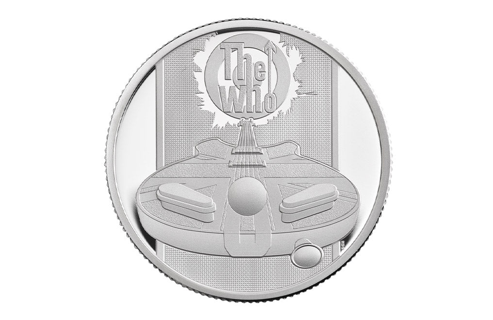 Buy 1/2 oz Silver Music Legends The Who Proof Coin (2021)