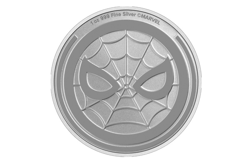 Buy 1 oz Silver Spider-Man Bullion Coin (2023)