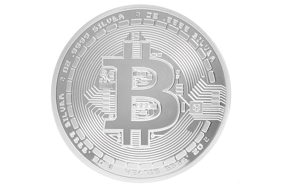 Buy 2 oz Silver Bitcoin Round .9999