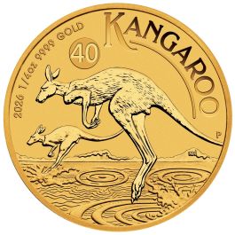 1/4 oz Gold Australian Kangaroo 2026