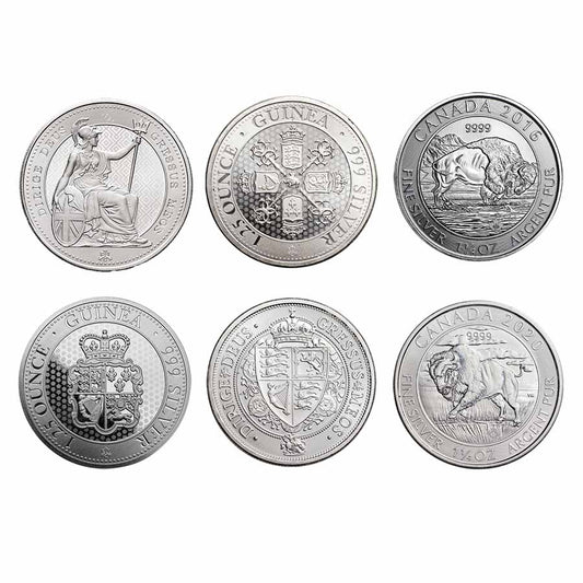 1.25 oz Silver Coin - Random Mint