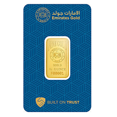 Emirates Half Ounce Gold Bar