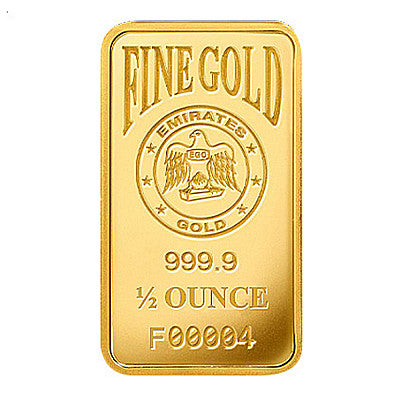 Emirates Half Ounce Gold Bar