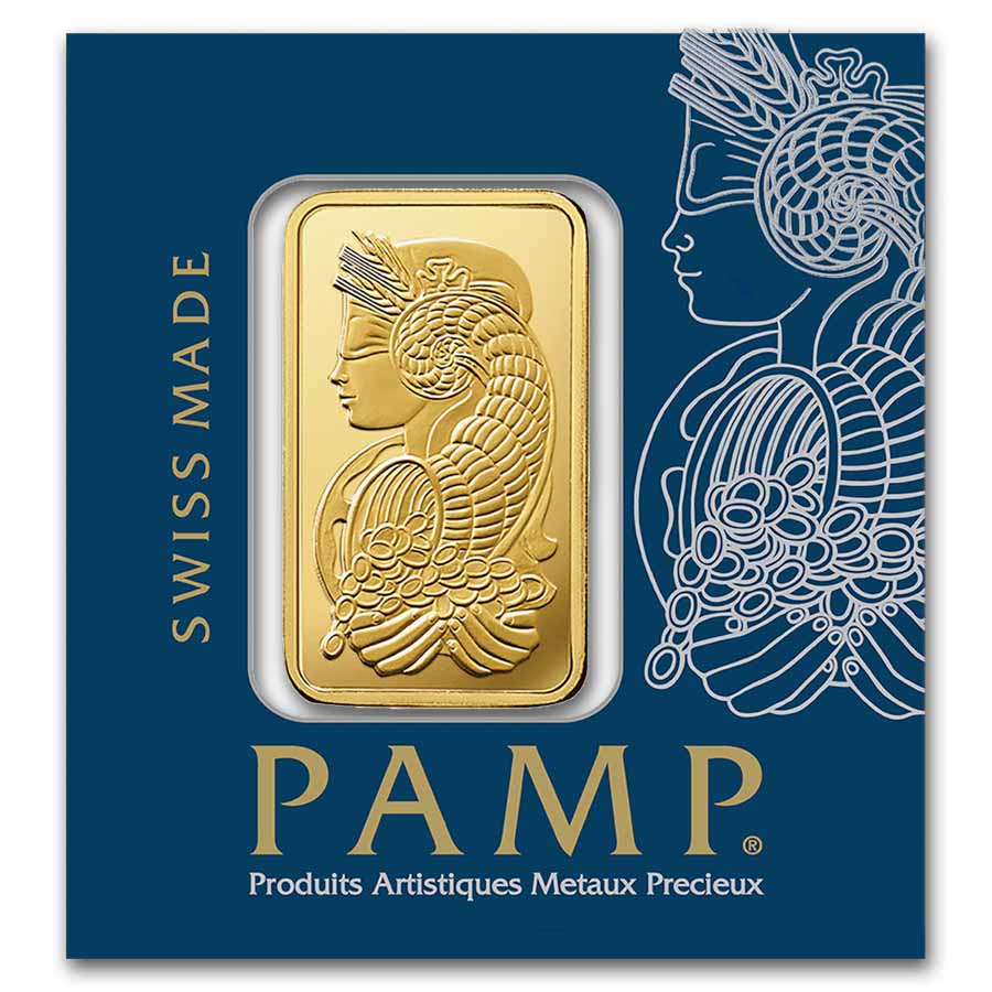 1 gram Gold Bar - PAMP Suisse - Multigram+25 (In Assay)