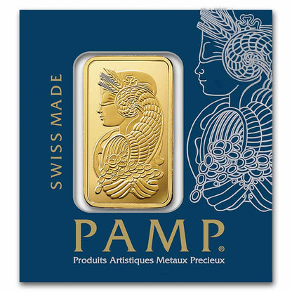 1 gram Gold Bar - PAMP Suisse - Multigram+25 (In Assay)