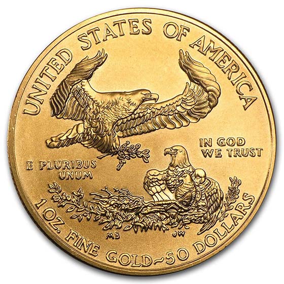 1 oz American Gold Eagle Coin BU (Random Year)