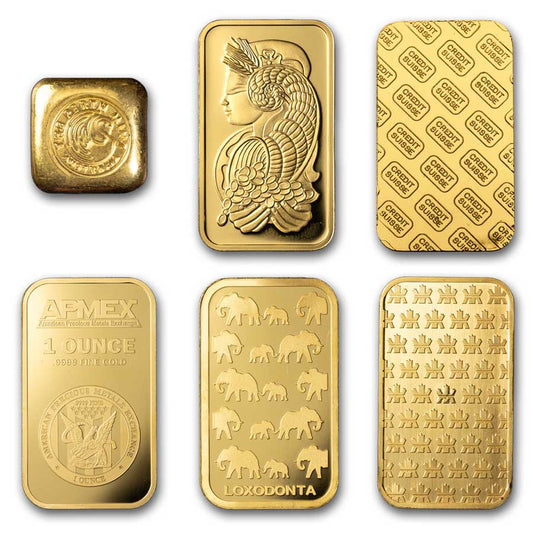 1 oz Gold Bar - Secondary Market