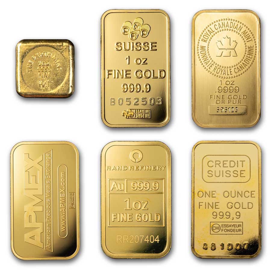 1 oz Gold Bar - Secondary Market