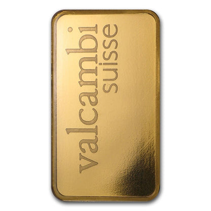 1 oz Gold Bar - Valcambi (In Assay)