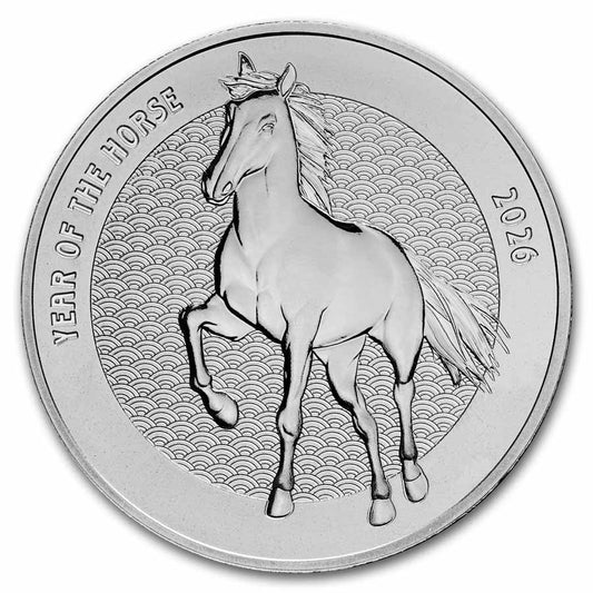 1 oz Silver Round - 2026 APMEX Year of the Horse (Series 2)