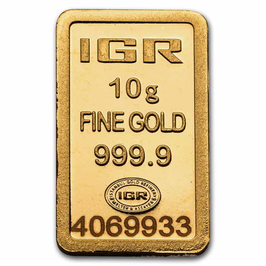 10 gram Gold Bar - Secondary Market