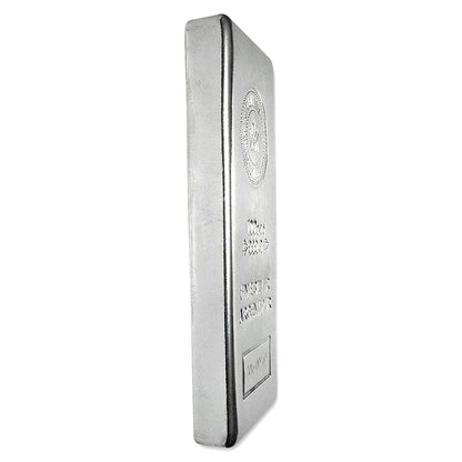 100 oz Silver Bar - Royal Canadian Mint (.9999 Fine, Pressed)