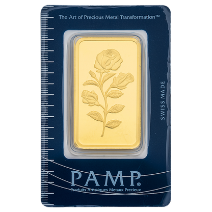 100 Gm PAMP Suisse Gold bar 999.9 Purity