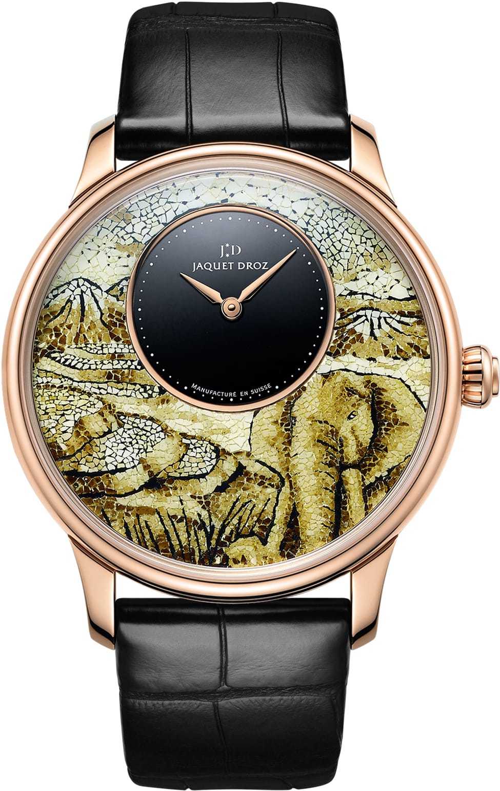 Jaquet Droz Petite Heure Minute Elephant Mosaic J005033280