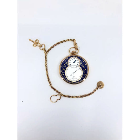 Jaquet Droz Pocket Watch Paillonee