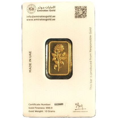 10 Gm Gold bar 24 Karat