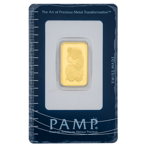10 Gm PAMP Suisse Gold bar 999.9 Purity