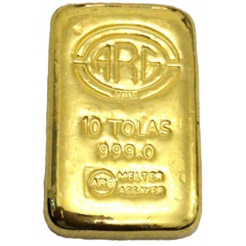 10 Tola Gold bar 999.0 Purity